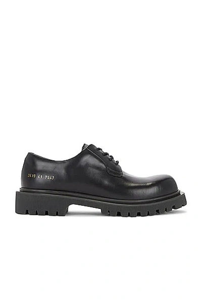 Common Projects Chunky Derby In Black
