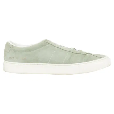Pre-owned Common Projects Common Project Summer Edition 2328 Dusty Green Suede Low Top Sneakers Eu39