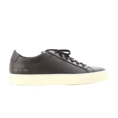 Pre-owned Common Projects Achilles Low 'black' | Men's Size 42