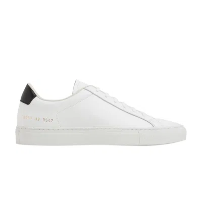Pre-owned Common Projects Wmns Retro Low 'white Black' 2023 | Women's Size 38