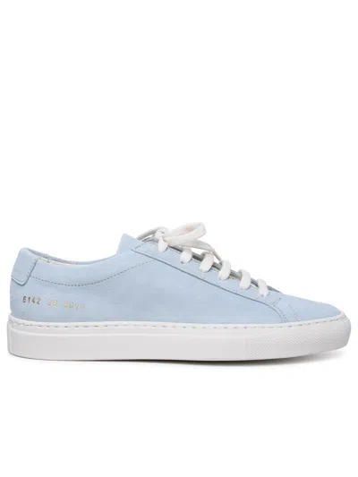 Common Projects Original Achilles Leather Sneaker In Blue
