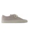 Common Projects Women's Contrast Achilles Sneakers In Beige