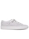 COMMON PROJECTS CONTRAST ACHILLES SUEDE NUDE SNEAKERS