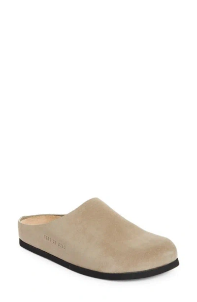 Common Projects Debossed Clog In Taupe