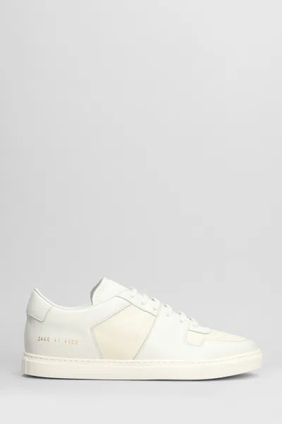 Common Projects Decades 88 Sneakers In Beige Leather