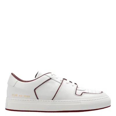 Common Projects Decades Lace-up Low Top Sneakers In White