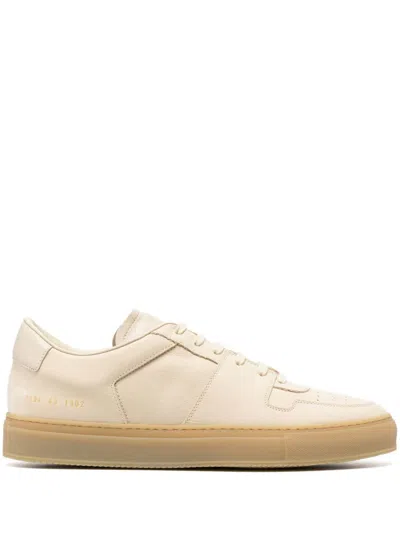 Common Projects Decades Leather Sneakers In Brown