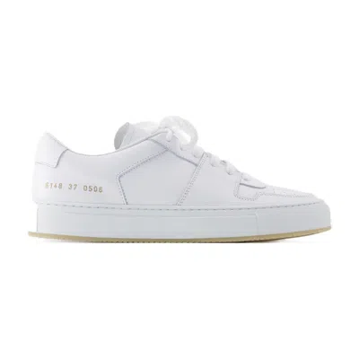 Common Projects Decades Sneakers In White
