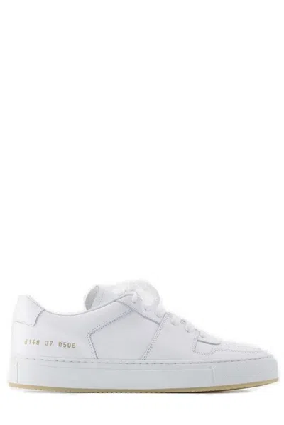 Common Projects Decades Trainers  Leather White