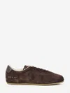 Common Projects Suede Low-profile Driving Sneakers In Brown