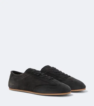 Common Projects Driving Suede Sneakers In Black