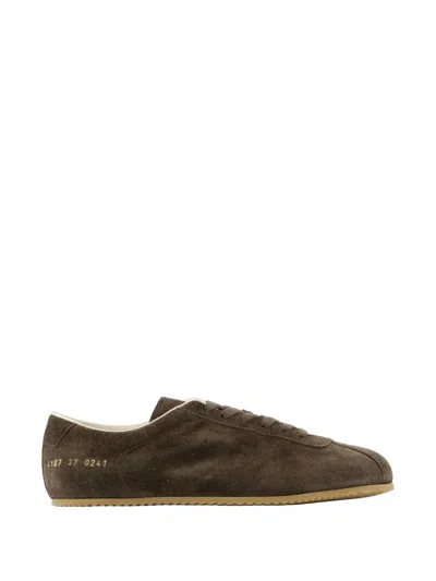Common Projects Driving Suede Sneakers In Brown