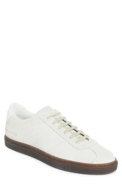 Common Projects Field Suede Trainer Sneaker In White