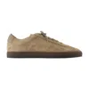 Common Projects Field Trainer Sneakers  Leather Grey In Gray