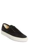 Common Projects Four Hole Slip-on Sneaker In Black