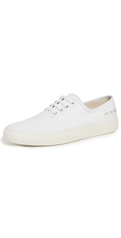 Common Projects Achilles Premium Sneakers In White