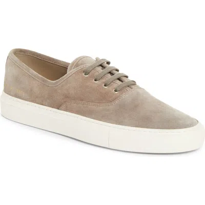 Common Projects Four Hole Suede Sneaker In Multi