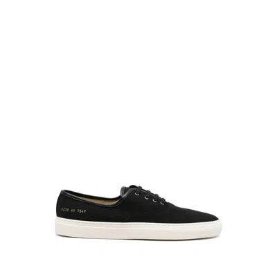 Common Projects Four Sneaker In Black