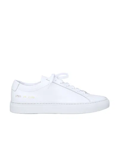 COMMON PROJECTS FRONT STRAPPED LOW-TOP CASUAL SHOES