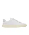 Common Projects Front Strapped Low-top Casual Shoes In White