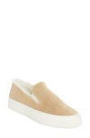 Common Projects Genuine Shearling Slip-on Sneaker In Multi