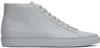 Common Projects Original Achilles Mid Leather Sneaker In 7543 Grey *