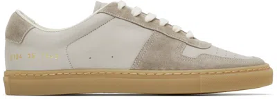 Common Projects Gray Bball Duo Slim Sneakers In 7543 Grey