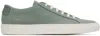 COMMON PROJECTS GREEN CONTRAST ACHILLES SNEAKERS