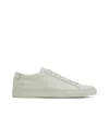 Common Projects Green Original Achilles Low Sneakers In Gray