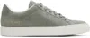 Common Projects Retro In Suede Sneakers - Leather - Green In 3033 Salvia