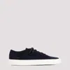 COMMON PROJECTS GREEN SUEDE ACHILLES IN WAXED SNEAKERS