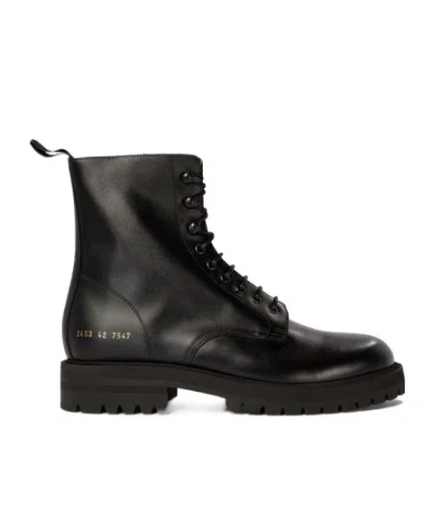 COMMON PROJECTS COMMON PROJECTS LACE-UP COMBAT BOOTS