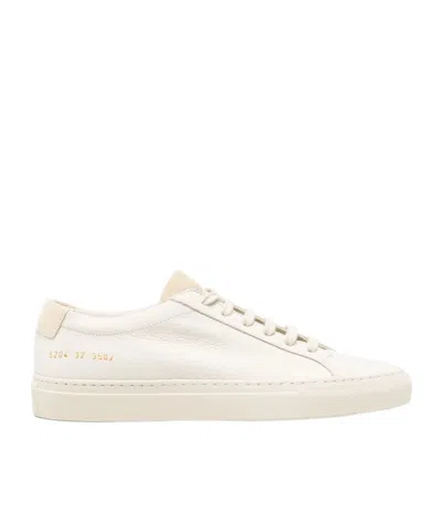 Common Projects Lace-up Low-top Casual Shoes In Neutral