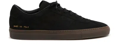 Common Projects Lace-up Low-top Sneakers In Black