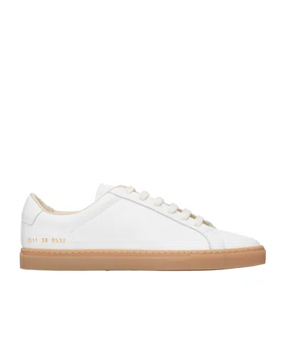 Common Projects Lace-up Low-top Sneakers In White