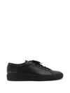 Common Projects Man Sneakers Black Size 8 Leather In Black