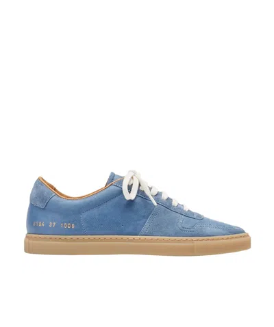 Common Projects Lace Up Sneakers In Blue