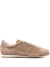 Common Projects Lace-up Suede-leather Sneakers In Brown