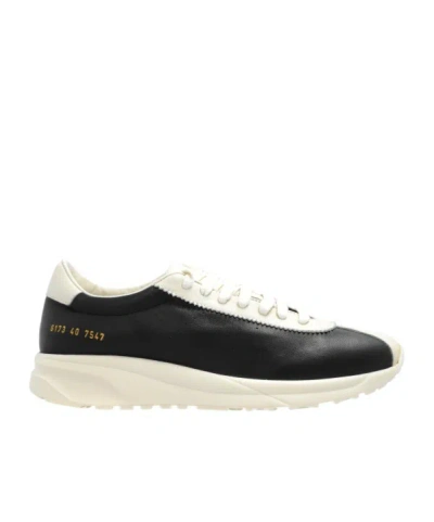 Common Projects Laced Sneakers In Black