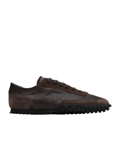 Common Projects Lace-up Casual Sneakers In Brown
