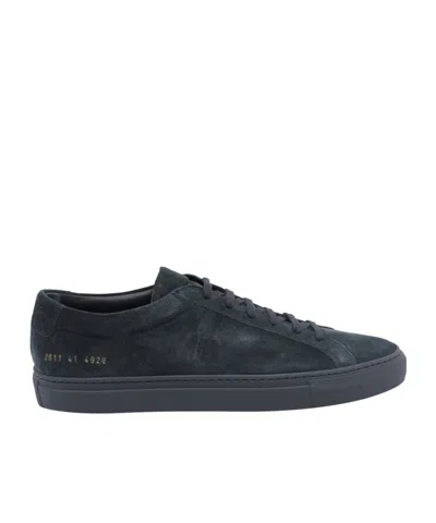 Common Projects Lace-up Low-top Sneakers In Blue