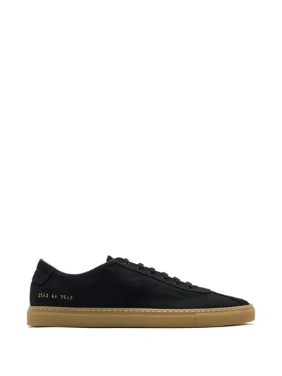 Common Projects Lace-up Sneakers In Black