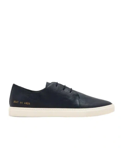 Common Projects Lace-up Sneakers In Black
