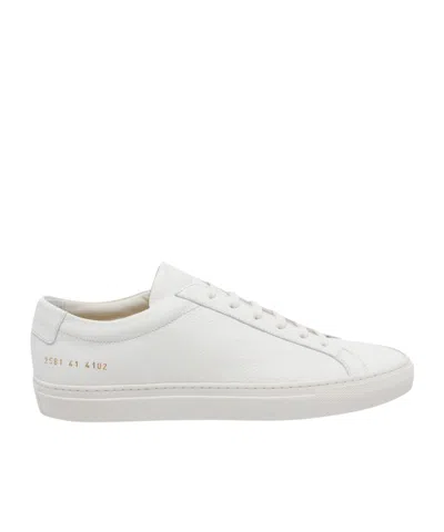 Common Projects Lace-up Sneakers In White