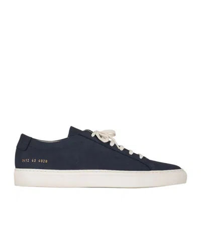 Common Projects Lacing Low-cut Casual Shoes In Black