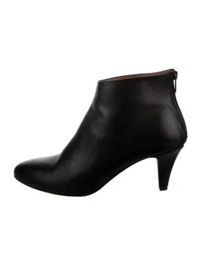 Pre-owned Common Projects Leather Boots In Black