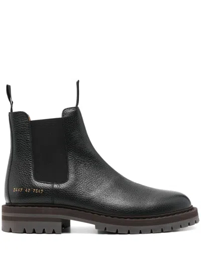 COMMON PROJECTS LEATHER CHELSEA BOOTS