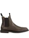 Common Projects Leather Chelsea Boots In Brown