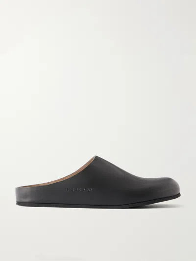 COMMON PROJECTS LEATHER CLOGS