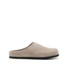 Common Projects Embossed-logo Leather Slippers